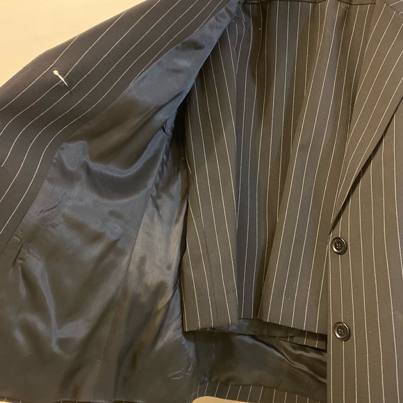 MEXX | Pinstripe Skirt Suit - Size 8 - Picture 8 of 12